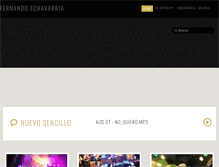 Tablet Screenshot of fernandoechavarria.com